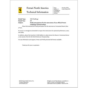 Informations techniques Corse Clienti (Usa)