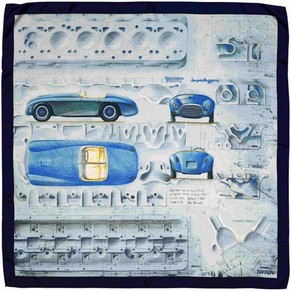 Ferrari 166 MM head scarf