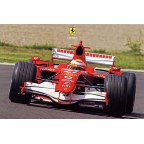 Ferrari official postcard 2006 Luca Badoer 2469/06