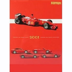Ferrari 2001 yearbook - annuel - annuario 1756/01 / Puntographico