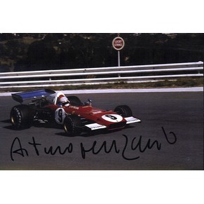 Photo 1973 Ferrari 312 B2 F1 n°9 Arturo Merzario / Kyalami (South Africa)