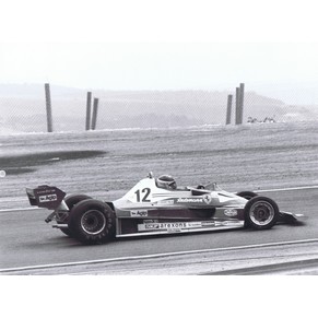 Photo 1977 Ferrari 312 T2 F1 n°12 Carlos Reutemann / Dijon (France)