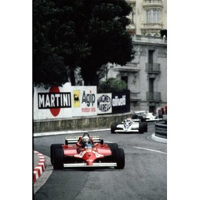 Photo 1981 Ferrari 126 CK F1 n28 Didier Pironi / Monaco