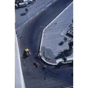 Photo 1982 Ferrari 126 C2 F1 n27 Gilles Villeneuve / Long Beach (Usa)