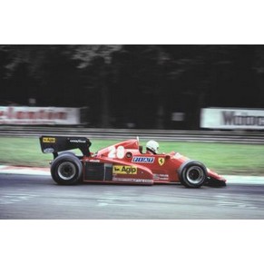 Photo 1983 Ferrari 126 C3 F1 n°28 René Arnoux / Monza (Italy)