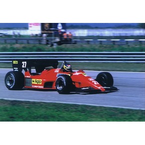 Photo 1984 Ferrari 126 C4 F1 n°27 Michele Alboreto / Monza (Italy)