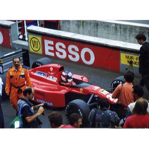 Photo 1991 Ferrari 643 F1 n°28 Jean Alesi / Monza (Italy)