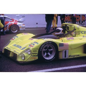 Photo 1995 Ferrari 333 SP n°1 Jay Cochran + René Arnoux + Massimo Sigala / Euromotorsport / Le Mans 24 hours (France)