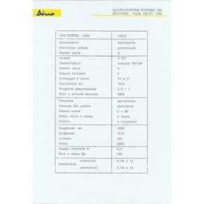 Fiche technique