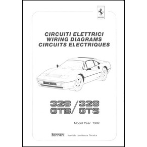 Wiring diagrams PDF | Ferrari Automobilia | Maranello Literature
