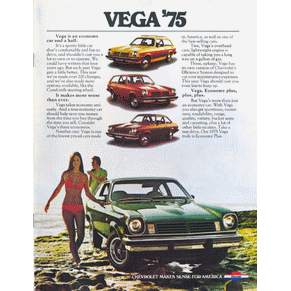 Brochure Chevrolet Vega 1975 PDF