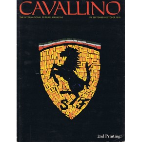 Cavallino 001 the journal of Ferrari history (2nd printing 1987) (SOLD)