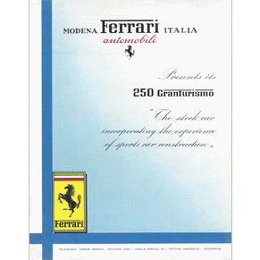 Brochure 1957 Ferrari 250 Granturismo PDF
