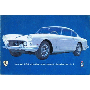 Brochure 1961 Ferrari 250 GTE Granturismo Coup Pininfarina 2+2 (it)
