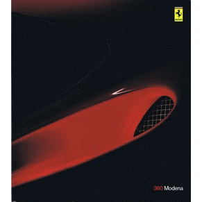 Brochure 1999 Ferrari 360 Modena 1504/99 (10M/11/99) (95992433)