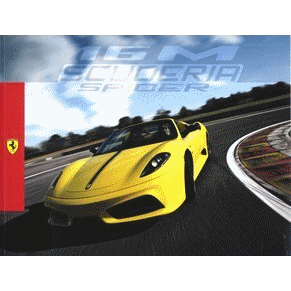 Brochure 2009 Ferrari 16M Scuderia Spider 3485/09 PDF