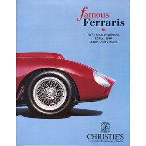 1990 Famous Ferraris / Christies (VENDU)