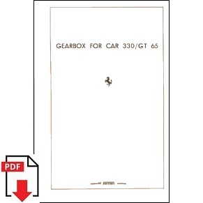 1965 Ferrari 330 GT gearbox PDF (uk)