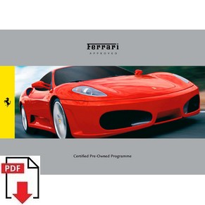 Brochure Ferrari approved 2009 3532/09 PDF (it/uk)