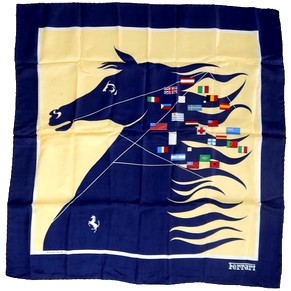 Ferrari Cavallino head scarf (SOLD)