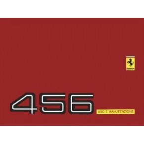 Manuel du conducteur 1996 Ferrari 456 GT + GTA 1145/96 PDF (it/fr/uk/de)