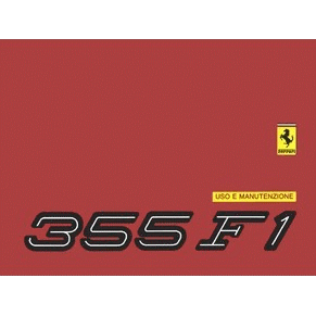 1997 Ferrari 355 F1 owners manual 1234/97 PDF (it/fr/uk/de)