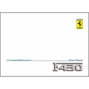2005 Ferrari F430 owners manual 2297/05 PDF (us)