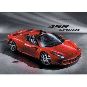2011 Ferrari 458 Spider owners manual 3853/11 PDF (pt)