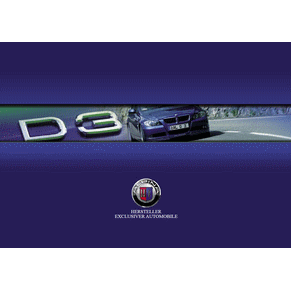 Brochure Alpina BMW D3 2005 PDF