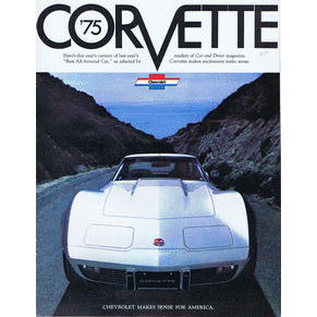 Brochure Chevrolet Corvette 1975 (3015)
