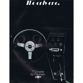 Brochure Chevrolet Corvette 1977 (Canada)