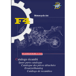 Spare parts catalogue MV Agusta F4 PDF