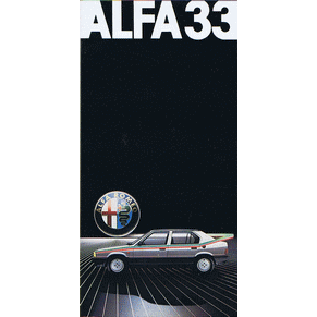 Brochure Alfa Romeo 33 (Switzerland)