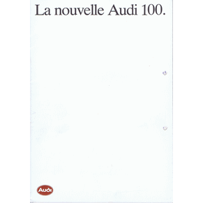Brochure Audi 100 1984 100/CC/CS/CD (Switzerland) (399/1190.04.44)
