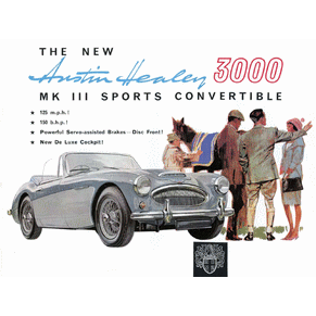 Brochure Austin Healey 3000 MKIII 1963 PDF