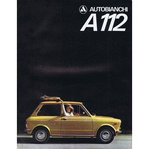 Brochure Autobianchi A 112