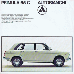 Brochure Autobianchi Primula 65 C (it)