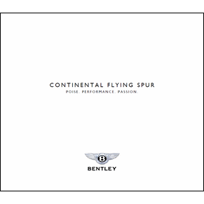 Brochure Bentley Continental Flying Spur 2007 PDF