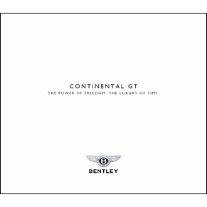 Brochure Bentley Continental GT 2007 PDF