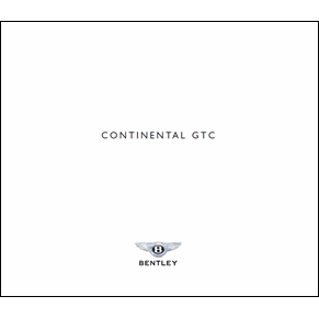 Brochure Bentley Continental GTC 2007 PDF