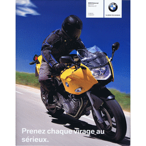 Brochure BMW Motorrad F 800 S / F 800 ST 2006 (5 11 202 138 30)