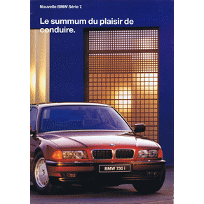 Brochure BMW série 7 1994 (4 11 07 04 30)