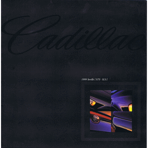 Brochure Cadillac Seville [STS - SLS] 1999