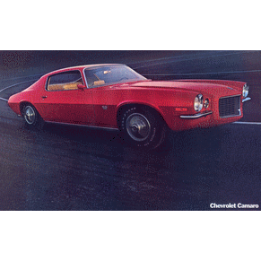 Brochure Chevrolet Camaro 1970 PDF