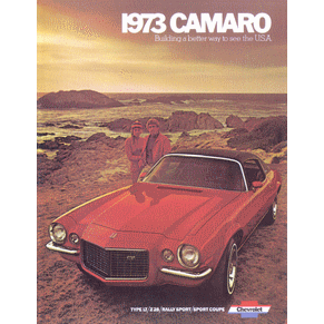 Brochure Chevrolet Camaro 1973 PDF