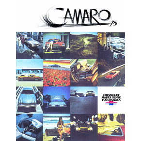 Brochure Chevrolet Camaro 1975 PDF