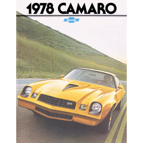Brochure Chevrolet Camaro 1978 PDF