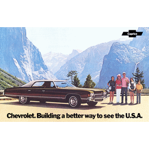 Brochure Chevrolet Caprice 1972 PDF