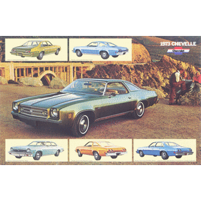 Brochure Chevrolet Chevelle 1973 PDF