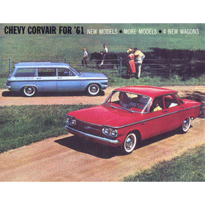 Brochure Chevrolet Corvair 1961 PDF